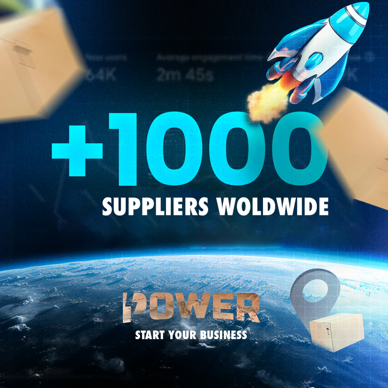 POWER +1000 SUPPLIERS